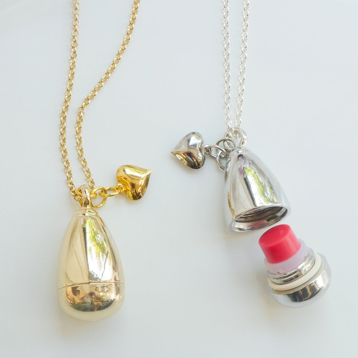 LiLu Lip Balm Lover's Dream Kit — Refillable Lip Balm Necklace Gift Set