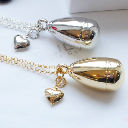 Limited Edition Lexi Heart Lip Balm Necklace | DIY Only | LiLu Lip Care