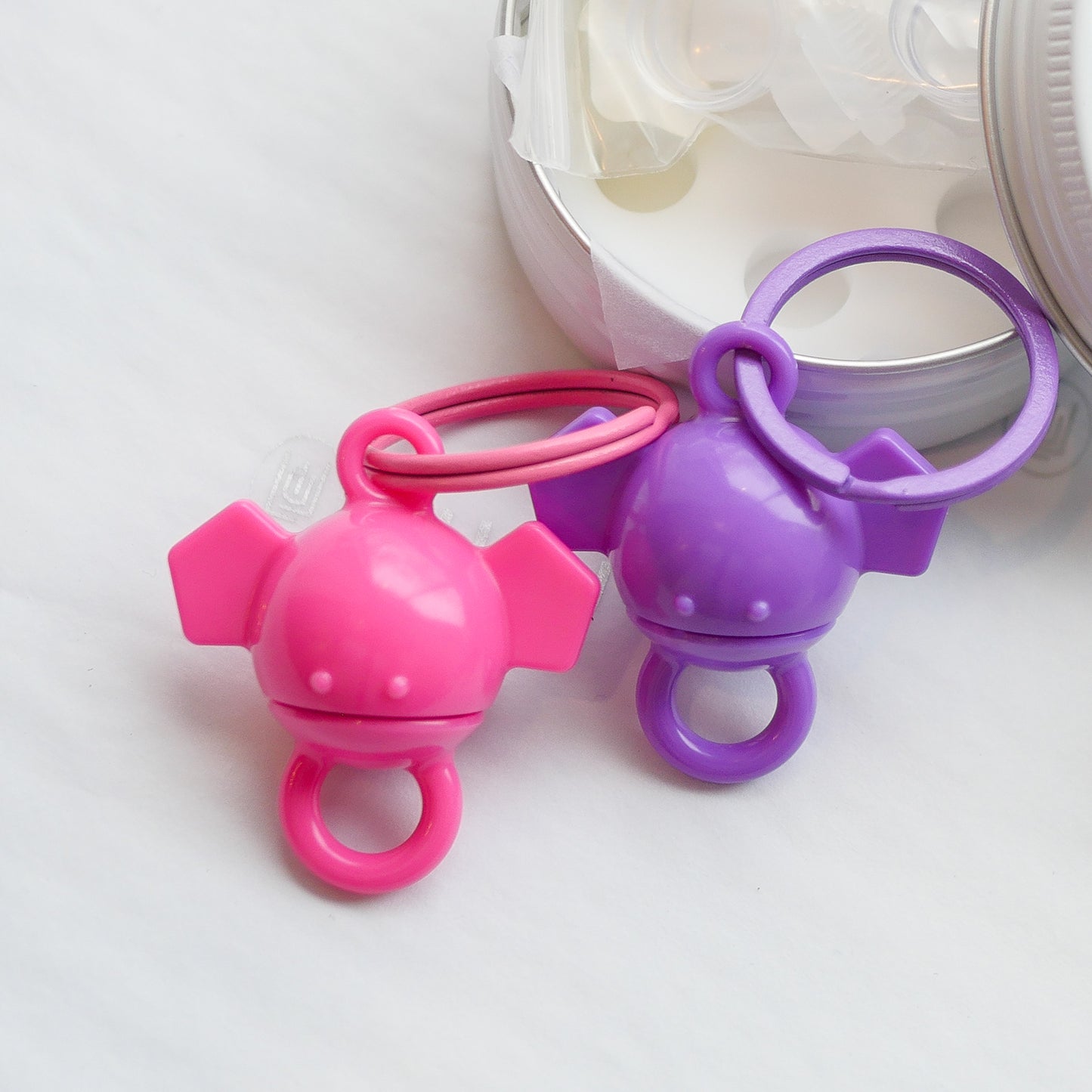 LiLu Lip Care New! PINK AND PURPLE ELEPHANT BESTIES