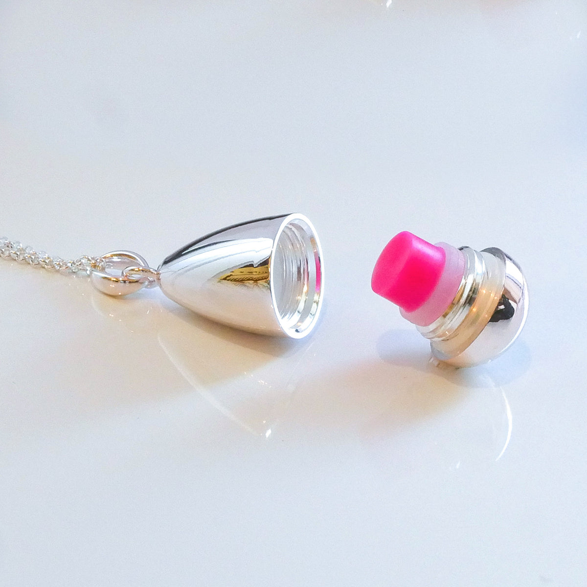 Dream Kit: Silver Lexi Lip Balm Necklace Gift Set