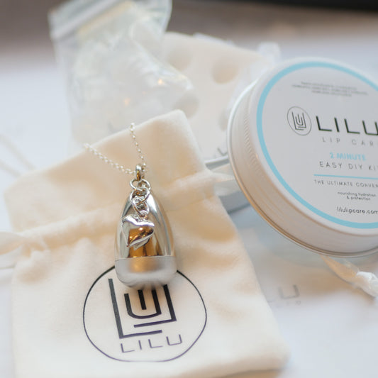 LIMITED EDITION LEXI SILVER HEART | DIY Only | LiLu Lip Care