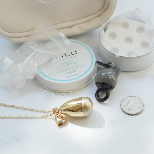 LEXI GOLD OR SILVER LIP BALM LOVER'S DREAM KIT | Lilu Lip Care