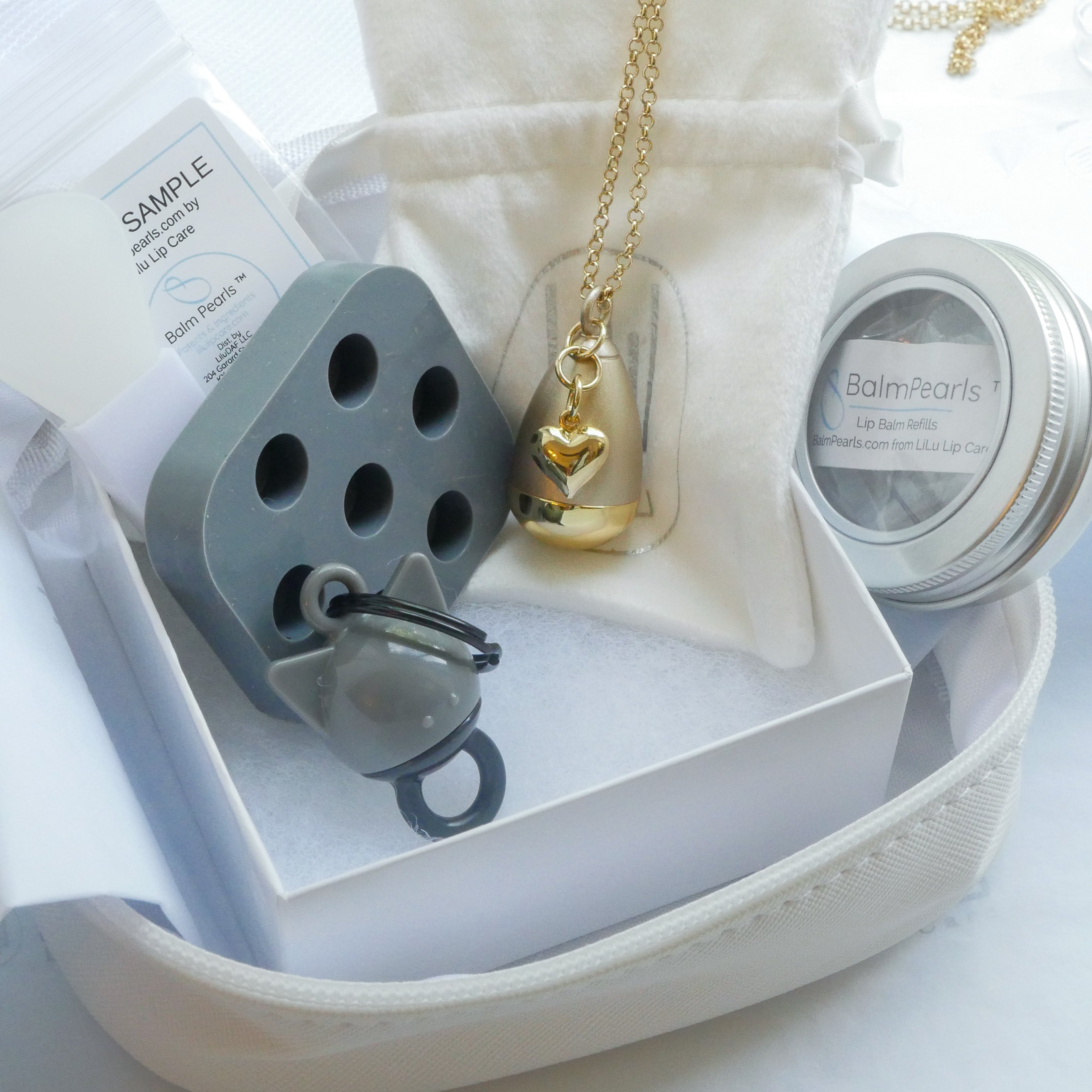LiLu Dream Kit — Lip Balm Necklace Gift Set