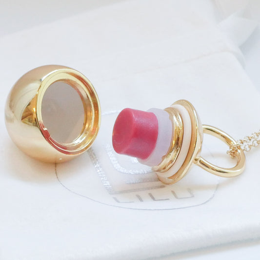 Cosette Refillable Lip Balm Necklace | LiLu Lip Care