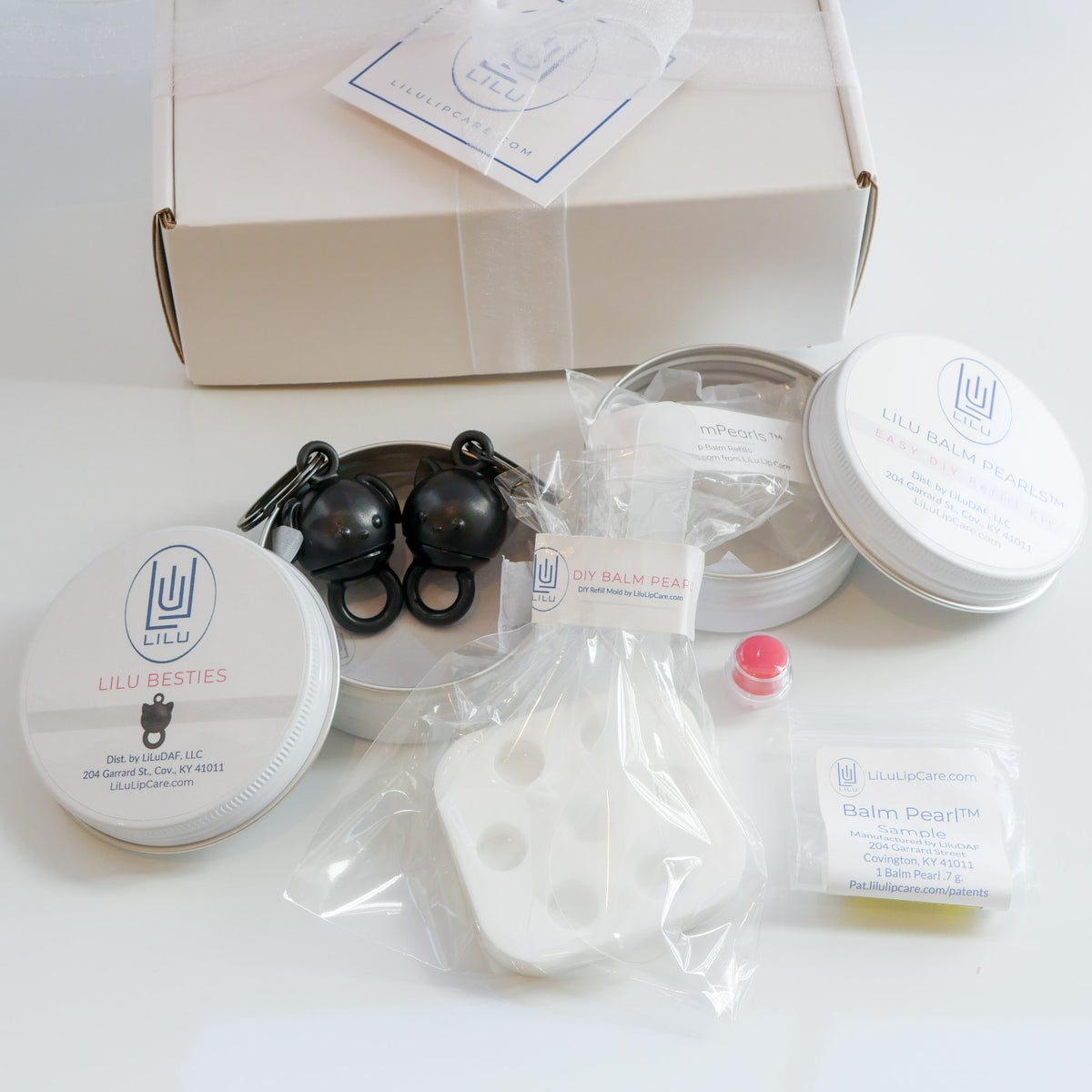 Puppy & Kitty Lip Balm Besties Bundle with DIY Refill Kit | LiLu