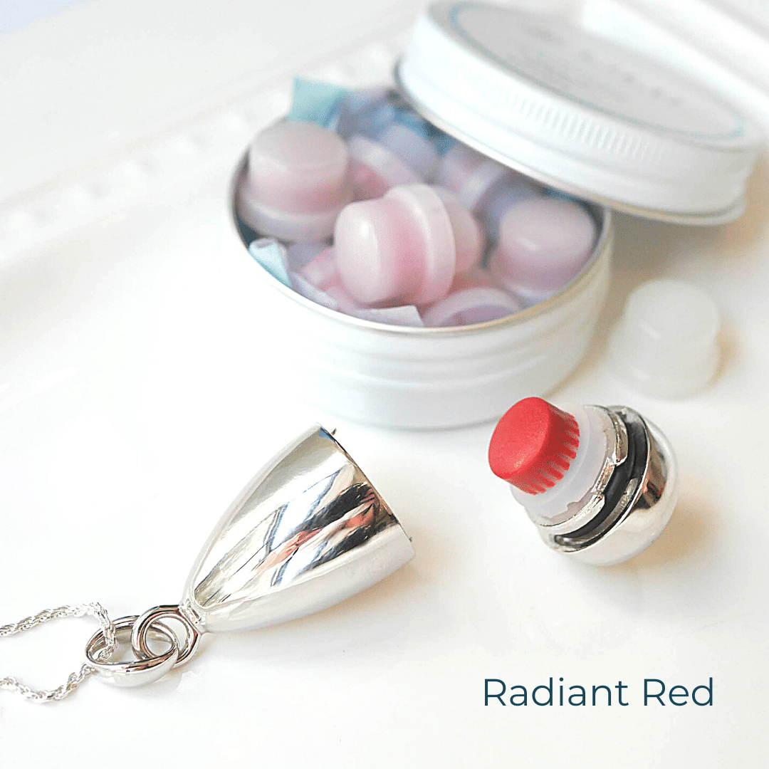 LiLu LIP BALM REFILLS - Assortment, Simple Shimmer, Berry Blush, Perfect Pink, or Radiant Red