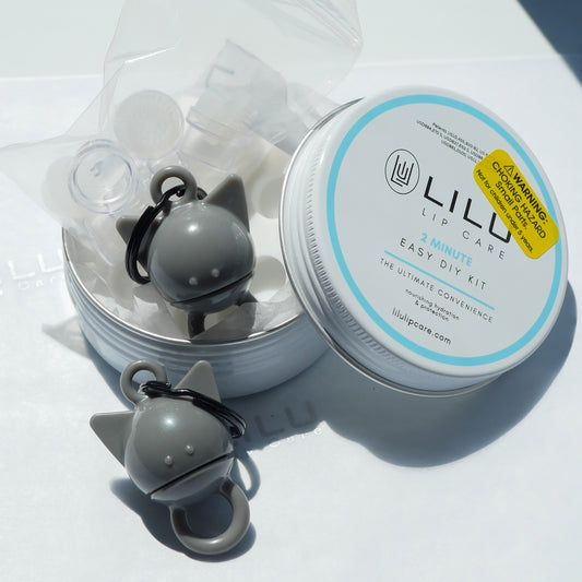 BESTIE KITTY BUNDLE  | EASY 2-Minute DIY REFILL KIT AND TWO BESTIES - choose your colors | LiLu Lip Care