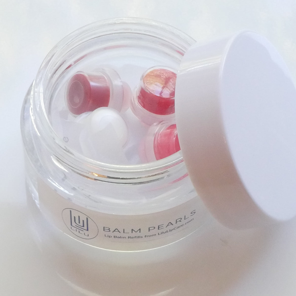 Cosette Silver Refillable Lip Balm Necklace