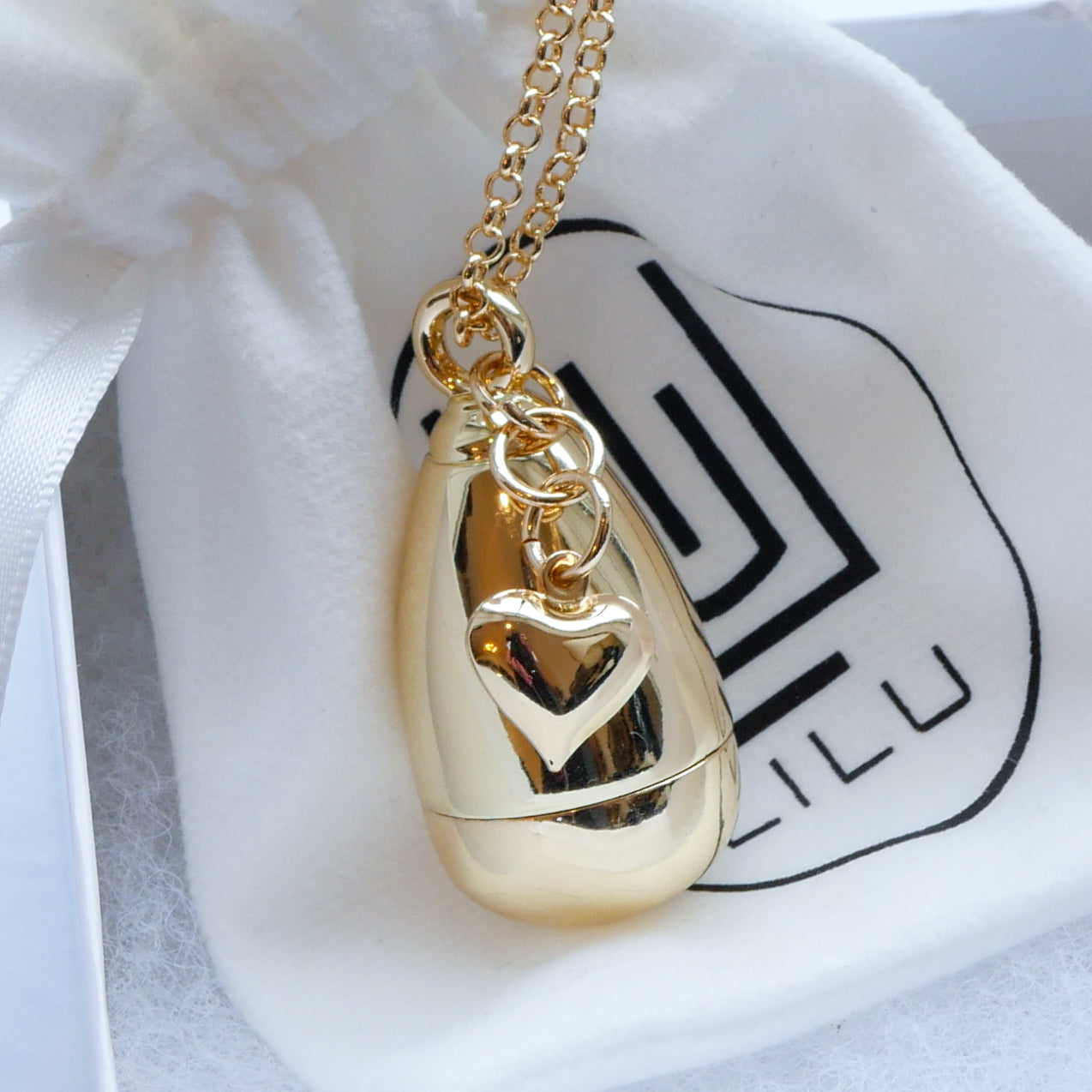 Lexi Refillable Lip Balm Necklace