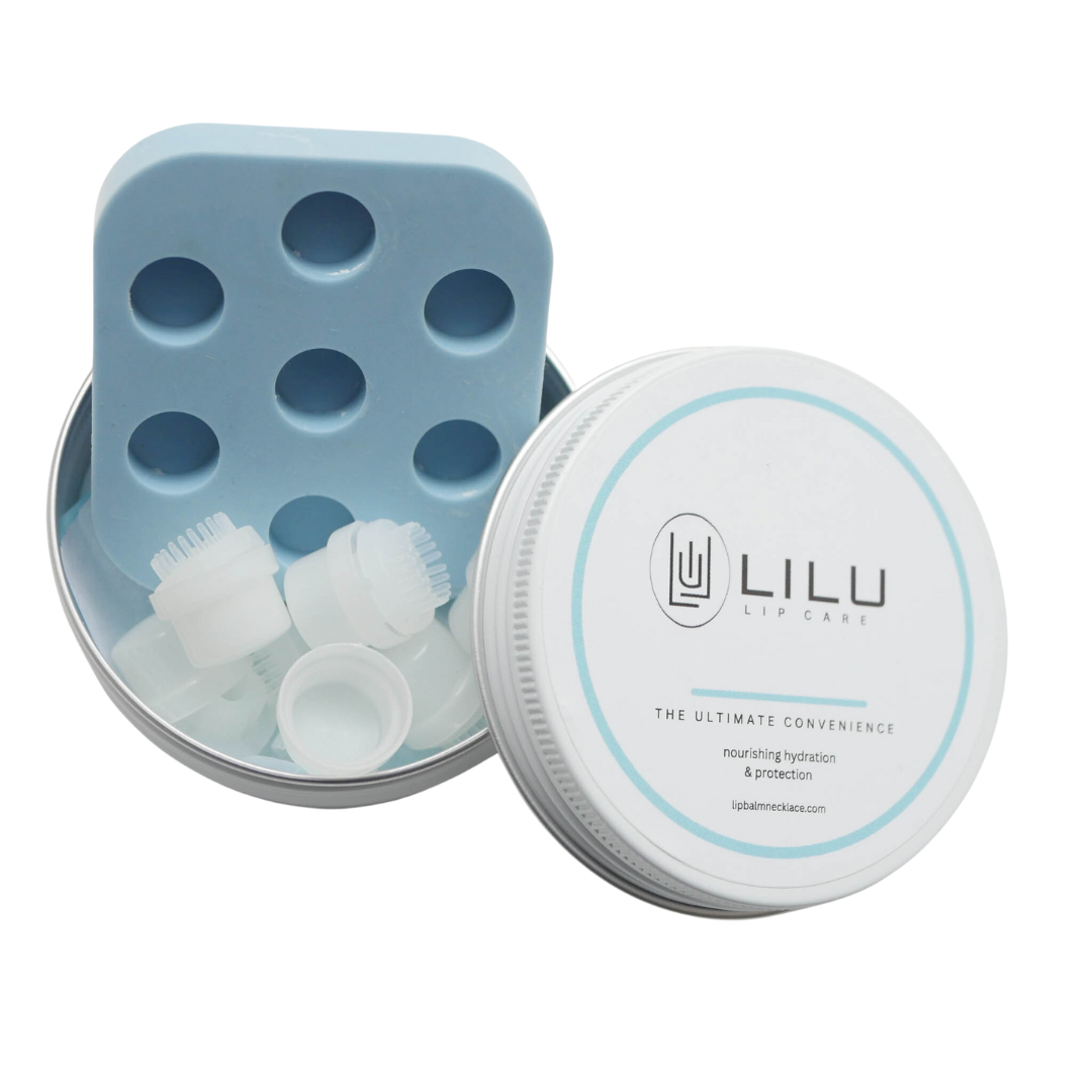 NEW NOVEMBER 2024 LiLu Lip Care Besties with 2 Minute Easy DIY Refill Kit